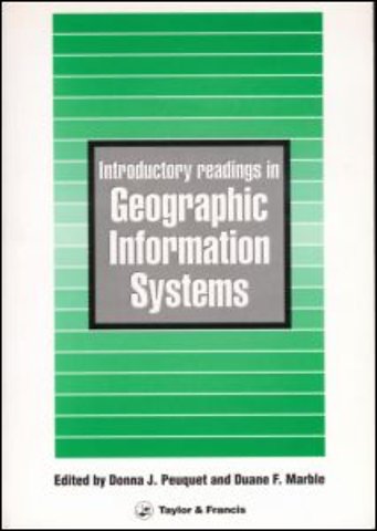 Introductory Readings In Geographic Information Systems