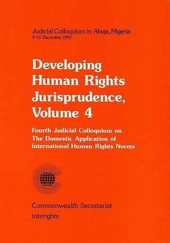 Developing Human Rights Jurisprudence
