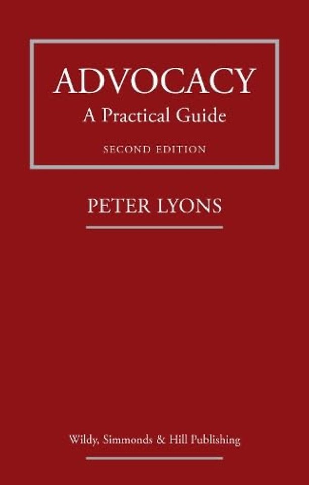 Advocacy: A Practical Guide