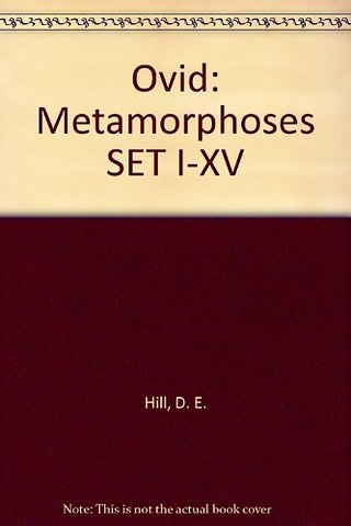 Ovid – Metamorphoses Books I–XV SET