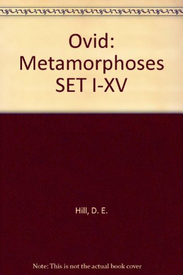Ovid – Metamorphoses Books I–XV SET