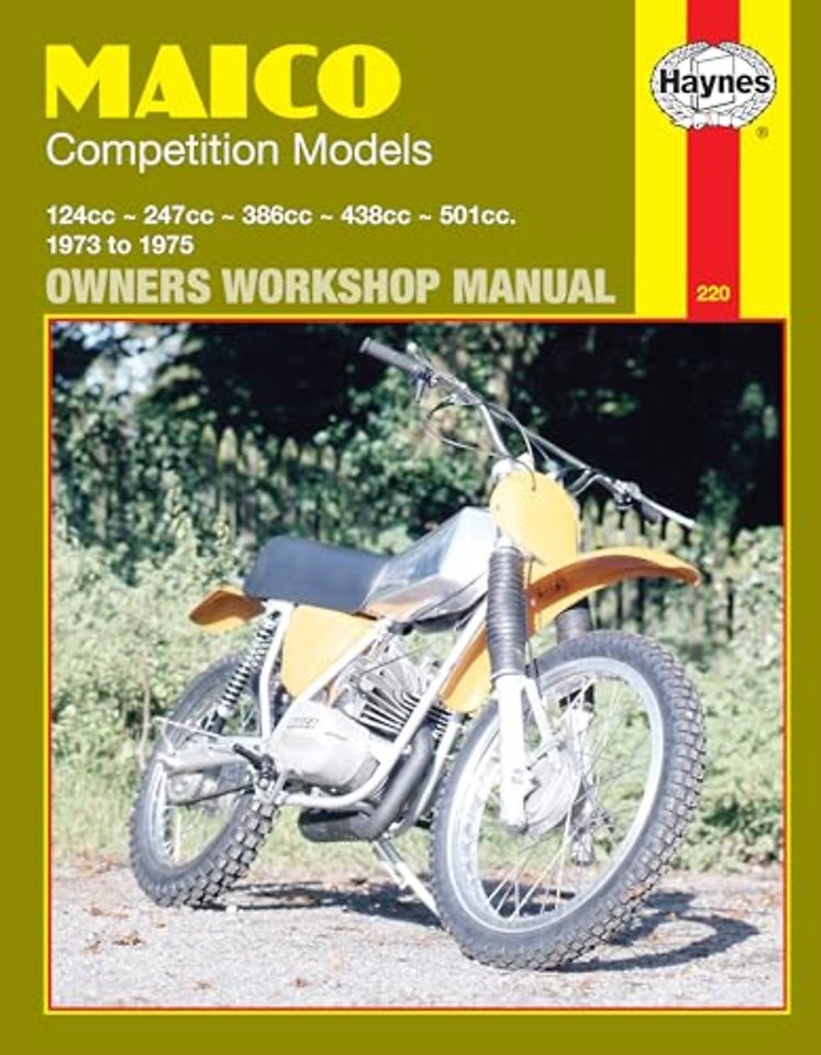 Maico Competition Models – 124cc 247cc 386cc 438cc 501cc 1973 to 1975 Models
