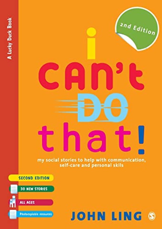 I Can't Do That!: My Social Stories to Help with Communication, Self-Care and Personal Skills