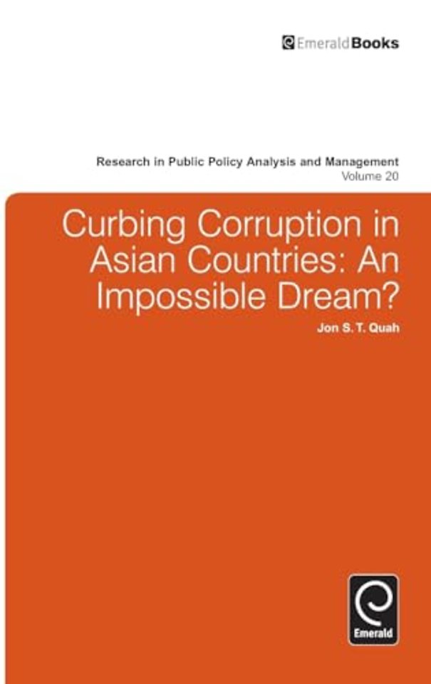 Curbing Corruption in Asian Countries – An Impossible Dream?