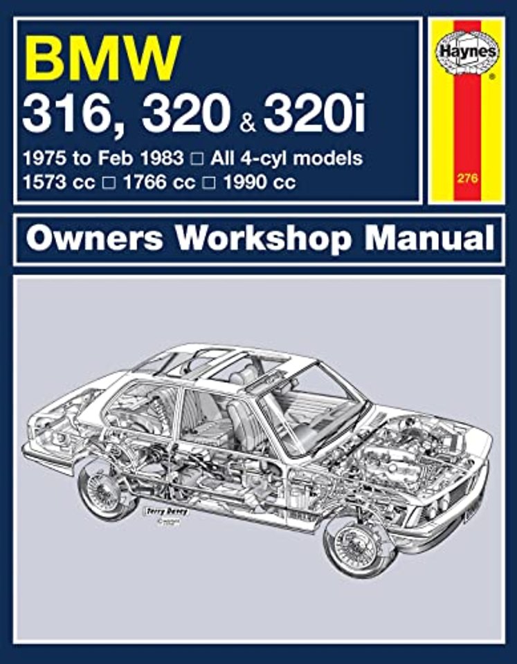 BMW 316, 320 & 320i (4–cyl)(75 – Feb 83) Haynes Repair Manual