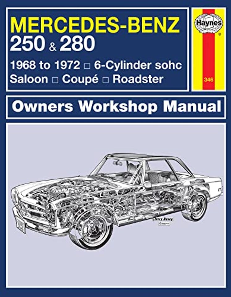 Mercedes–Benz 250 & 280 (68 – 72) Haynes Repair Manual
