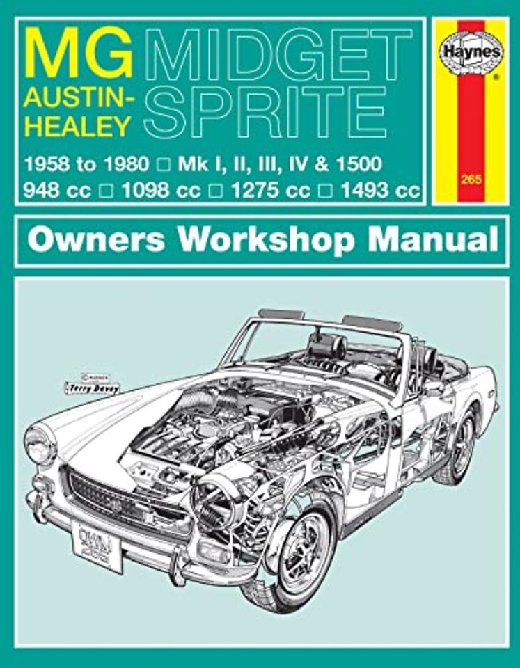 MG Midget & Austin–Healey Sprite (58 – 80) Haynes Repair Manual