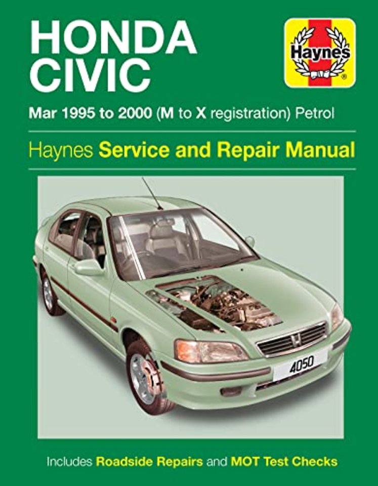 Honda Civic Petrol (Mar 95 – 00) Haynes Repair M – 95–00