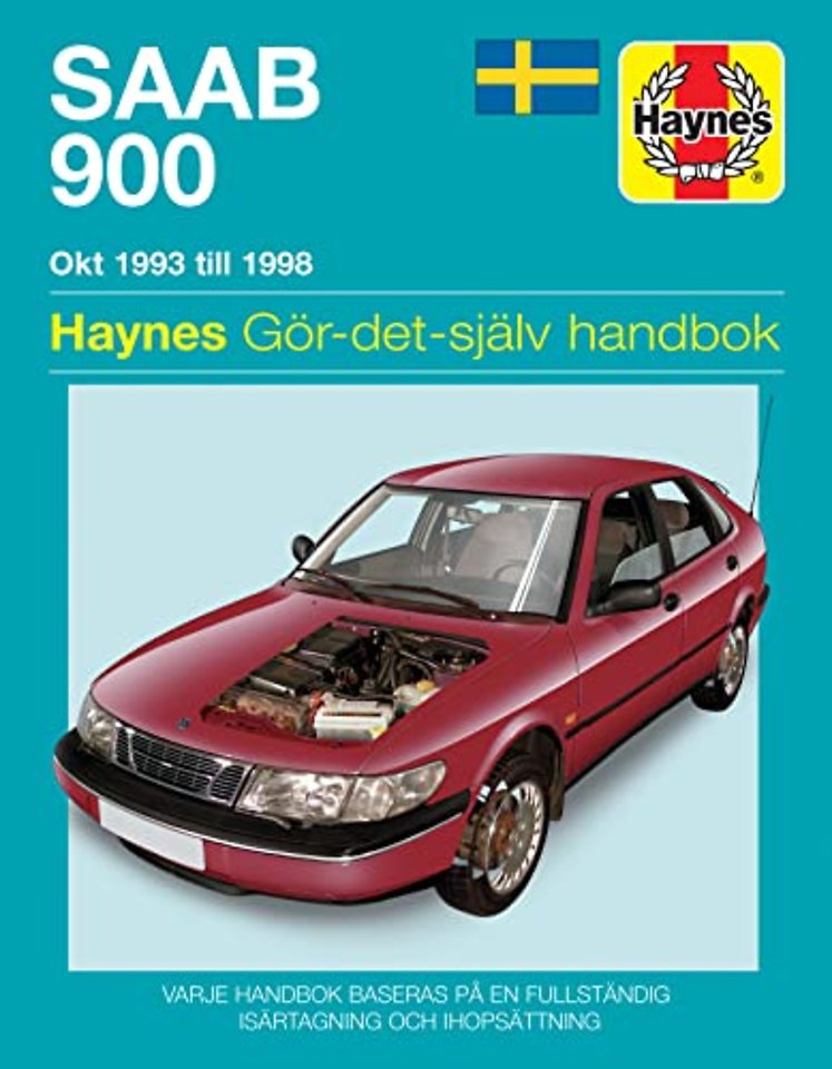 Saab 900 Okt (1993 – 1998) Haynes Repair Manual (svenske utgava)