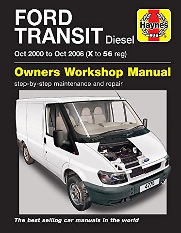 Ford Transit Diesel (Oct 00 – Oct 06) Haynes Repair Manual