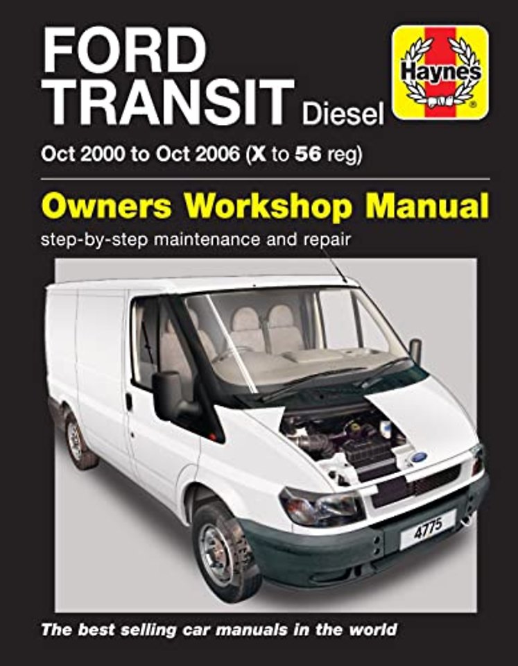 Ford Transit Diesel (Oct 00 – Oct 06) Haynes Repair Manual