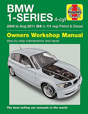BMW 1–Series 4–cyl Petrol & Diesel (04 – Aug 11) Haynes Repair Manual