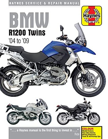 BMW R1200 Twins (04 – 09) Haynes Repair Manual