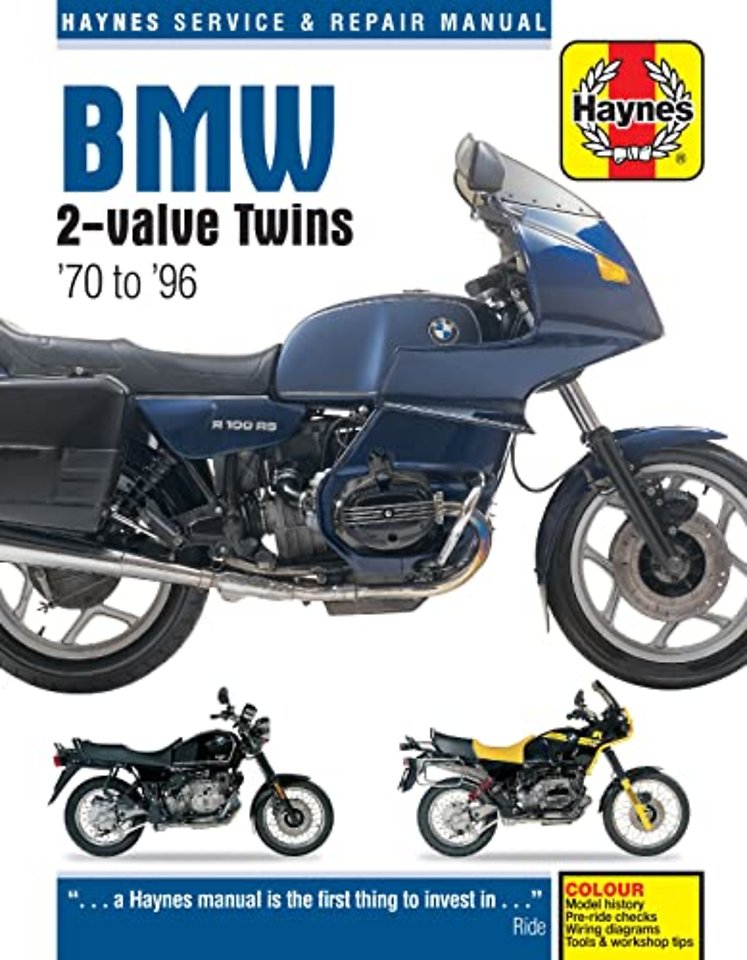 BMW 2–valve twins (70–96) Haynes Repair Manual