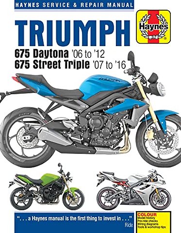 Triumph 675 Daytona (06 – 12) & Street Triple (07 – 16)