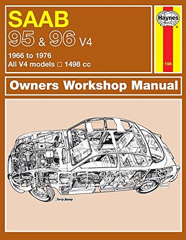 Saab 95 & 96 Petrol (66 - 76) Haynes Repair Manual