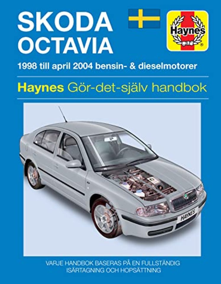 Skoda Octavia (1998 – 2004) Haynes Repair Manual (svenske utgava)