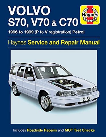Volvo S70, V70 & C70 Petrol (96 – 99) Haynes Repair Manual