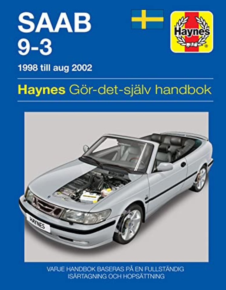Saab 9–3 (1998 – 2002) Haynes Repair Manual (svenske utgava)