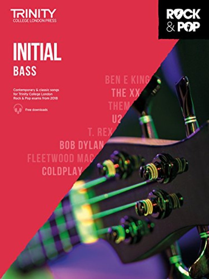 Trinity College London Rock & Pop 2018 Bass Initial Grade