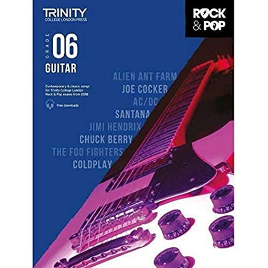 Trinity College London Rock & Pop 2018 Guitar Grade 6