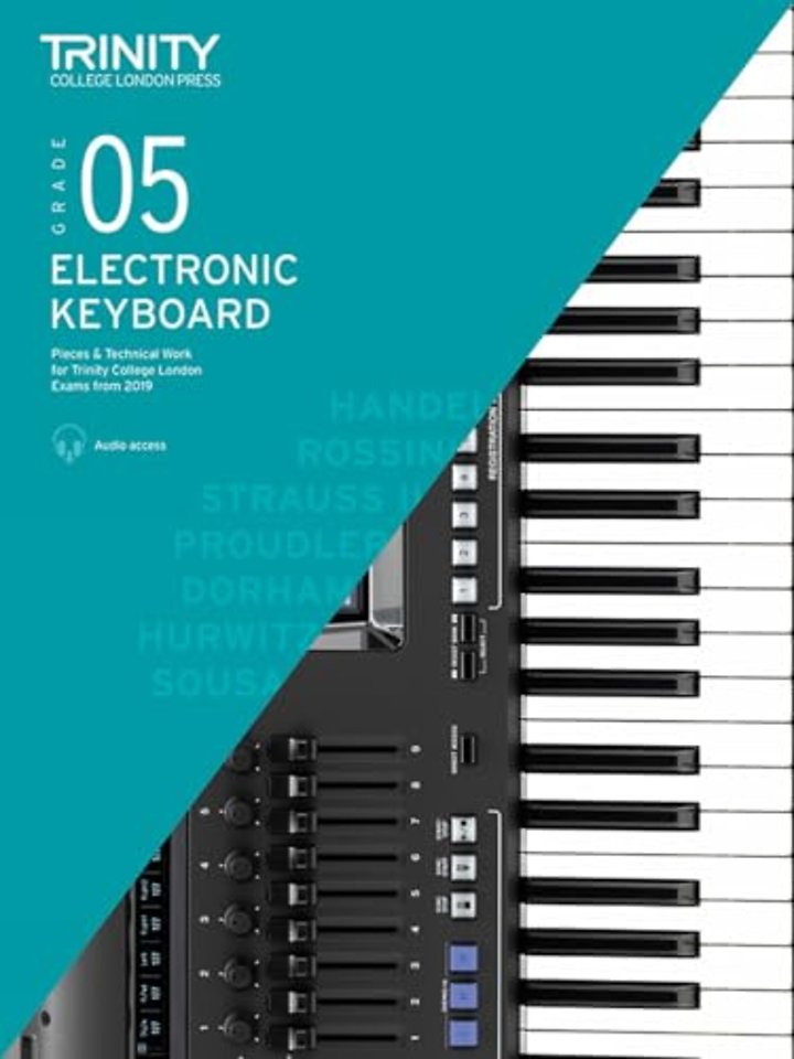 Trinity College London Electronic Keyboard Exam Pieces & Technical Work From 2019: Grade 5