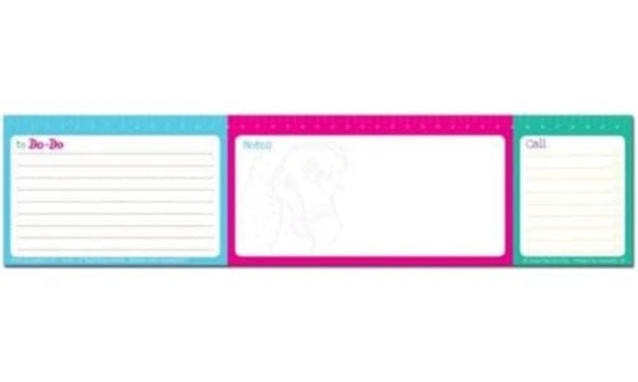 Dodo Keyboard Notepad (A3 Width) Bright