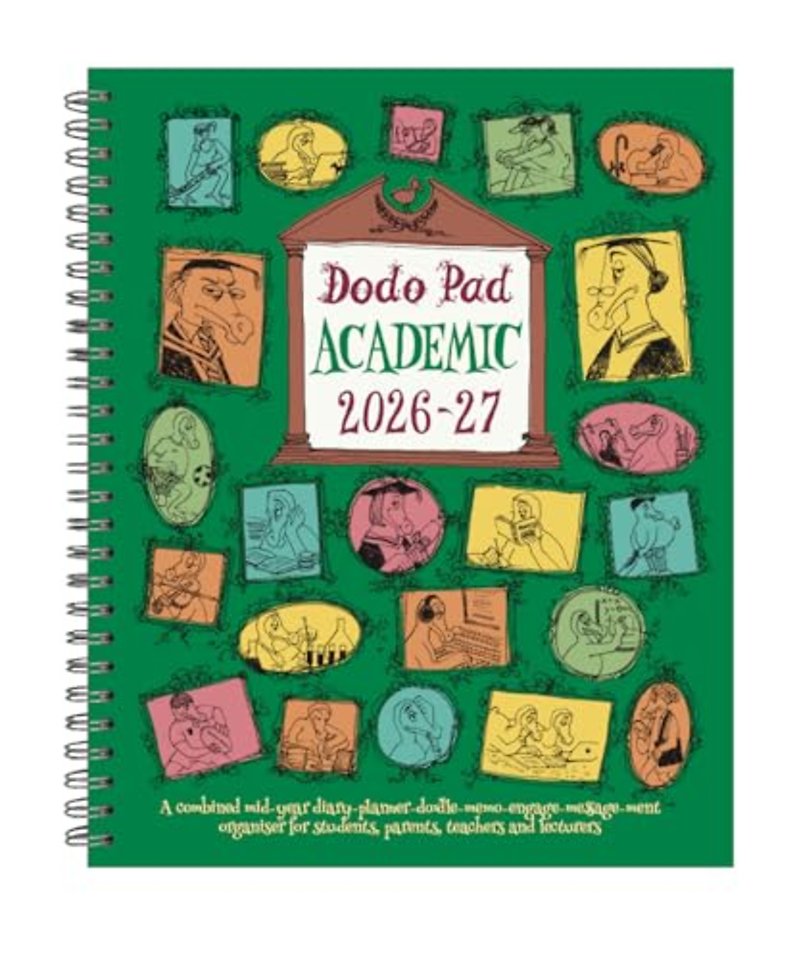 Dodo Pad Academic 2026-2027 Mid Year Desk Diary, Academic Year, Week to View