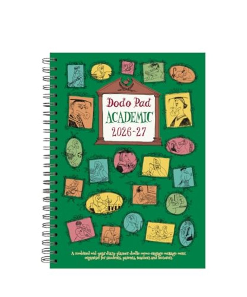 Dodo Pad Academic A5 Diary 2026-2027 - Mid Year / Academic Year Week to View Diary