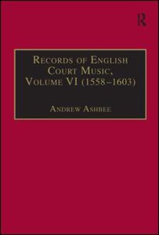 Records of English Court Music