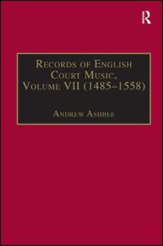 Records of English Court Music