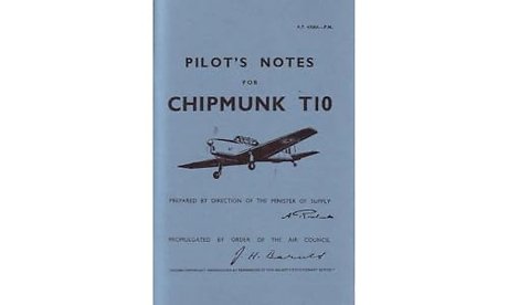 Chipmunk T10 Pilot's Notes