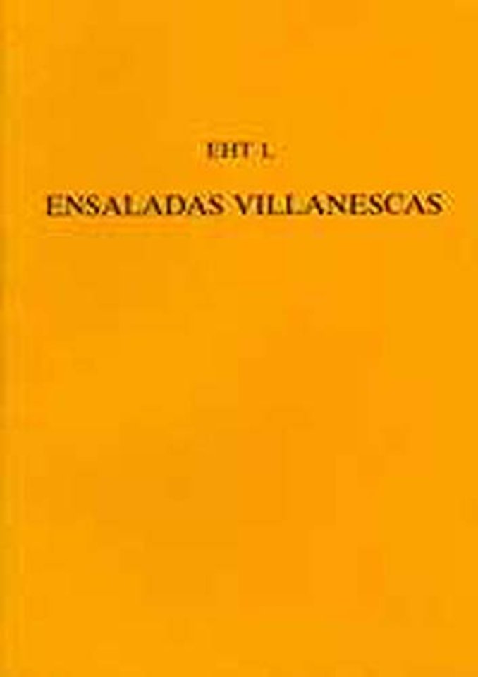 'Ensaladas Villanescas' From The 'Romancero Nuevo'