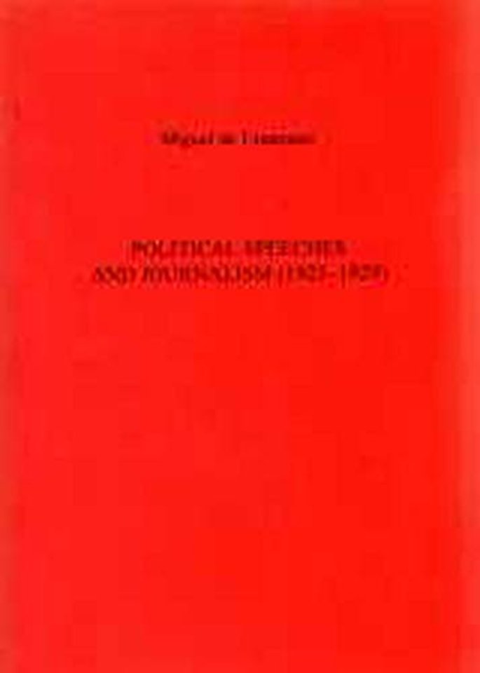 Political Speeches And Journalism (1923-1929)