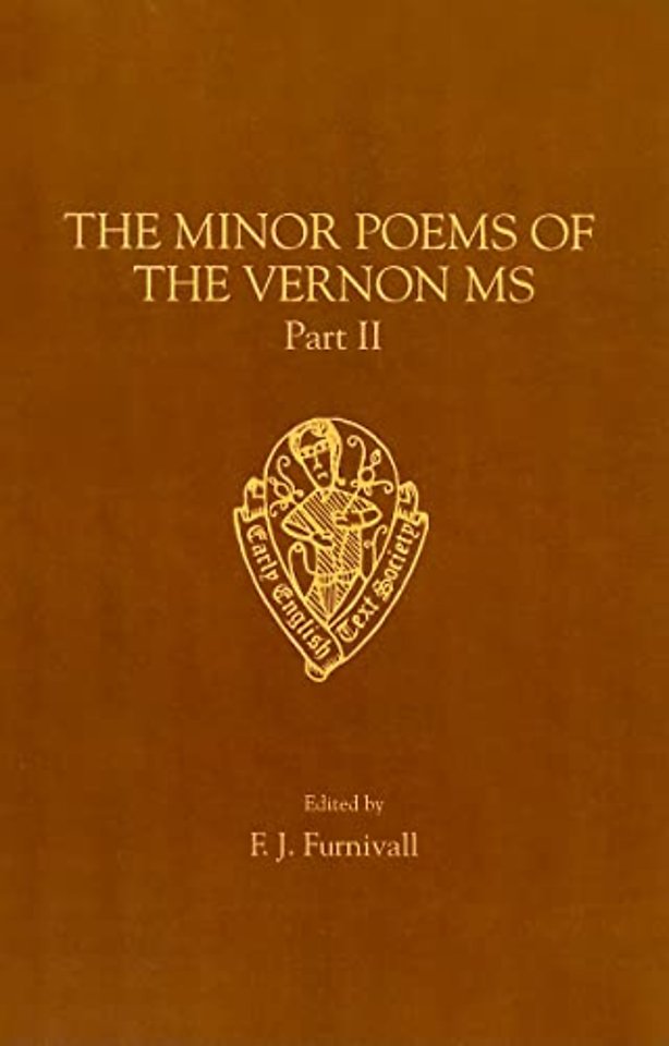 The Minor Poems of The Vernon MS II