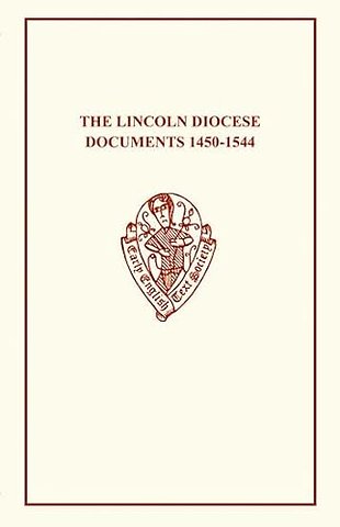 Lincoln Diocese Docs 1450â1544