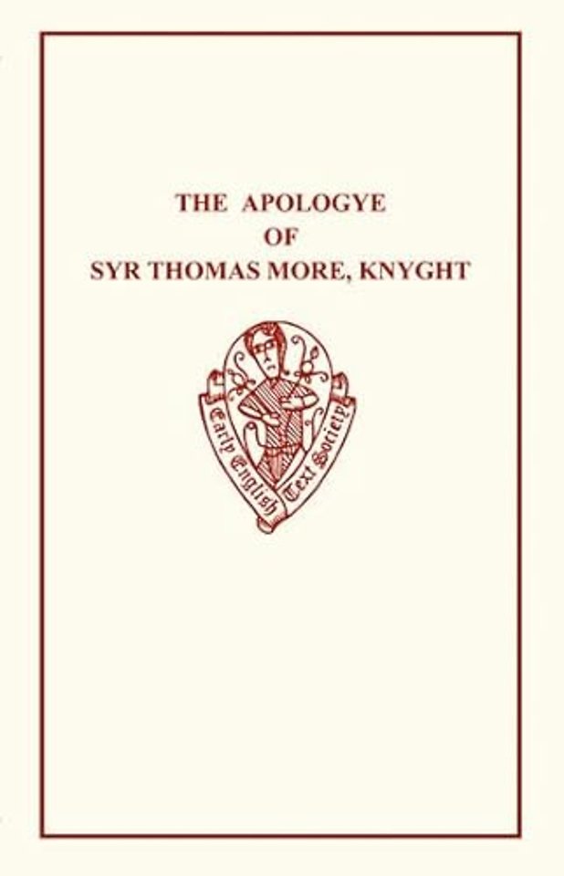Apologye of Syr Thomas More