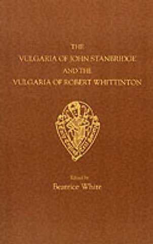 The Vulgaria of John Stanbridge