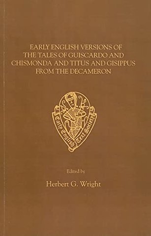 Early Eng Versions Decameron
