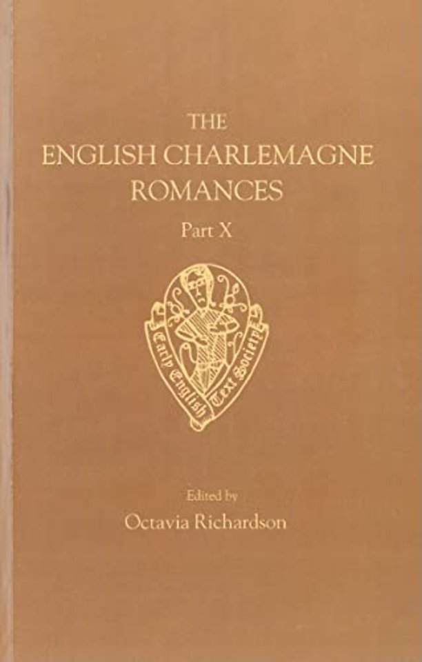 English Charlemagne Romances X