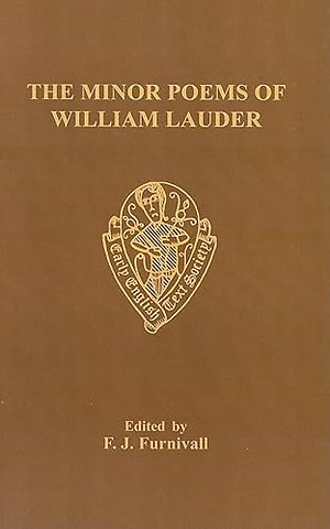 The Minor Poems of William Lauder