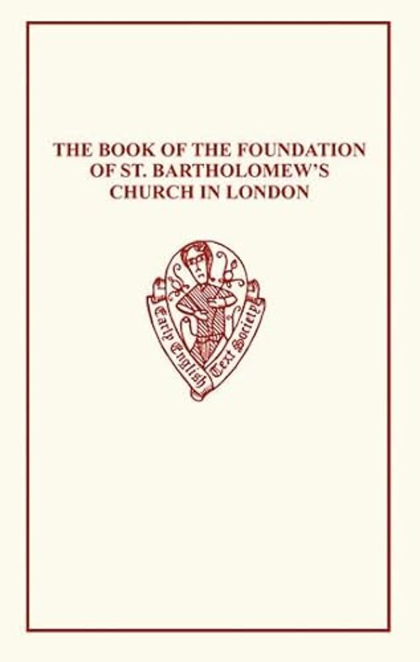 Book of Foundation of St Barts