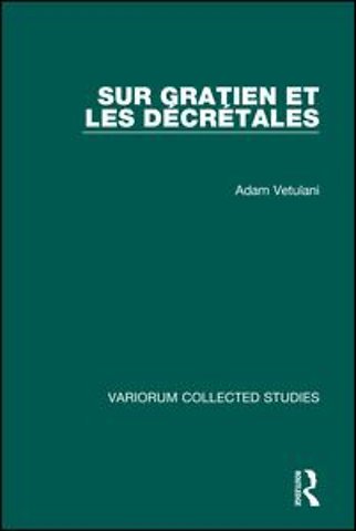 Sur Gratien et les Décrétales