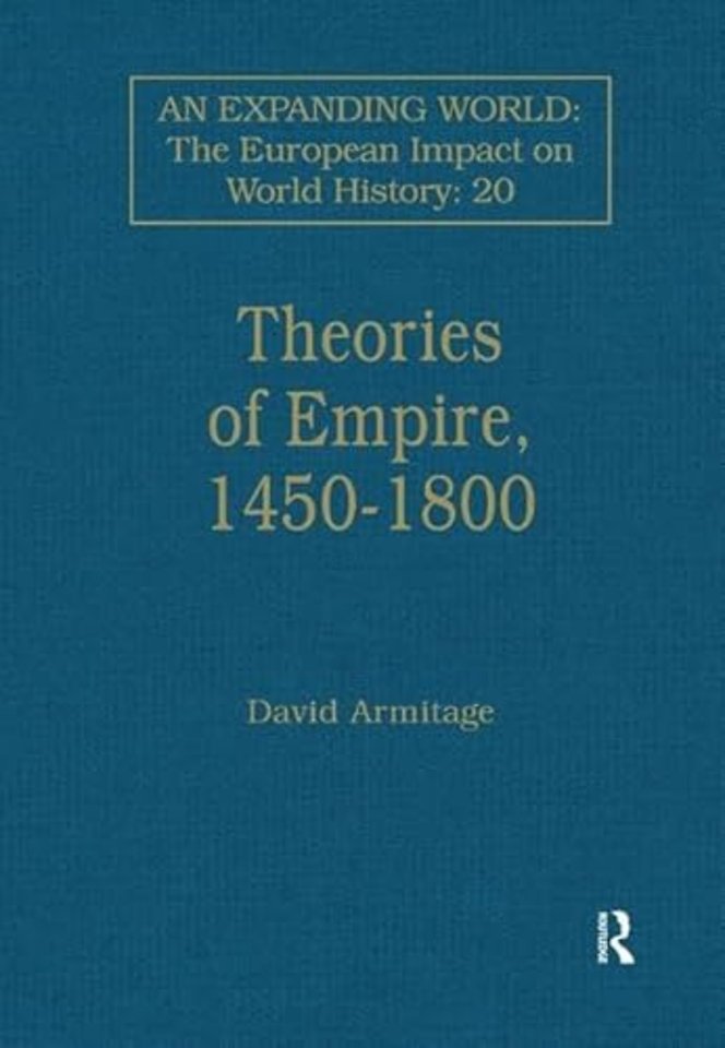 Theories of Empire, 1450–1800