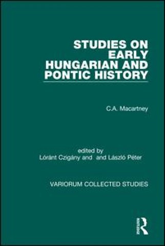 Studies on Early Hungarian and Pontic History