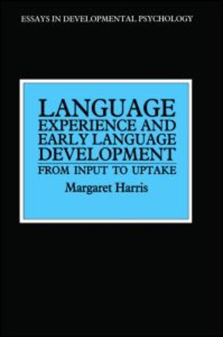 Language Experience and Early Language Development