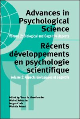 Advances in Psychological Science, Volume 2