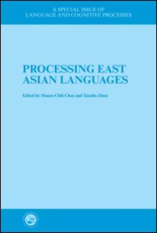 Processing East Asian Languages