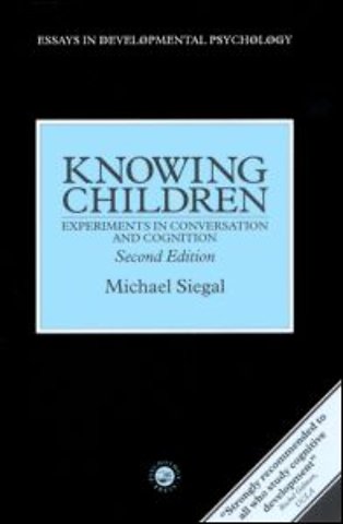 Knowing Children