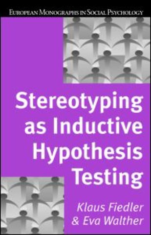 Stereotyping as Inductive Hypothesis Testing
